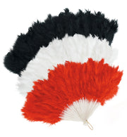 narrenwelt Fächer Federfächer in 3 Farben