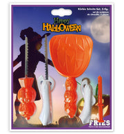 narrenwelt Kürbis - Schnitzset Halloween Set zum Kürbis - schnitzen 5 Teile