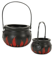 narrenwelt Deko Hexenkessel klein Schwarz – Halloween Vielseitiger Gruselspaß Horror Hexe Zombie Dracula Scherzartikel