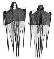 narrenwelt Dekohänger Schädel Halloween 90 cm hoch Dekoration Gruselspaß Party Event Mottoparty