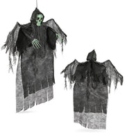 narrenwelt Dekohänger Horror Geist Halloween 80-90 cm hoch Dekoration Gruselspaß Party Event Mottoparty