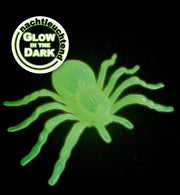 narrenwelt Deko Spinne nachtleuchtend Horror Spinne 10x7 cm GID Halloween Karneval Party