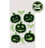 narrenwelt  Gel - Sticker Halloween nachtleuchtend GID Horror Fenster Deko Heim Dekoration