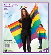 narrenwelt Cape Regenbogen Rainbow Fasching Karneval Event Party JGA Cosplay