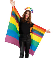 narrenwelt Cape Regenbogen Rainbow Fasching Karneval Event Party JGA Cosplay