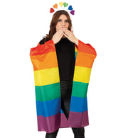 narrenwelt Cape Regenbogen Rainbow Fasching Karneval Event Party JGA Cosplay
