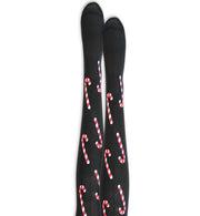 narrenwelt Strumpfhose schwarz mit Zuckerstangen festliches Design Weihnachten Köln Fasching Karneval Accessoires…