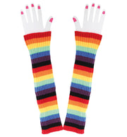 narrenwelt Stulpen bunt geringelt Arm- und Beinstulpen Fasching, Karneval Party  Event