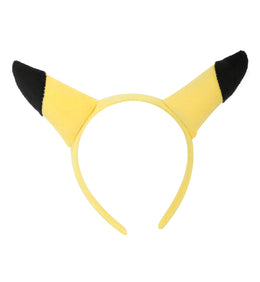 narrenwelt Haarreif Ohren gelb/schwarz Einheitsgröße Tier KITA Fasching Karneval Event Cosplay