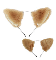 narrenwelt Haarreif Katzenohren in 3 Farben Party Event Cospaly