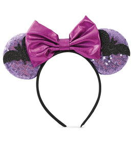 narrenwelt Haarreif Haarreif mit Mausohren – Ein Hauch von Magie Grusel Halloween Kostüm Accessoires Zombie dia de los Muertos Geisterstunde Cosplay