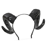 narrenwelt Haarreif mit Widderhörnern – Mystischer Look Accessoires Tier Märchen Fasching Event Party Cosplay (Kopie)