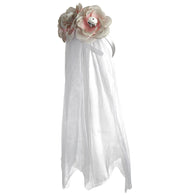 narrenwelt Haarreif Horror Braut – Schaurig-schöner Look Halloween Kostüm Accessoires Zombie dia de los Muertos Geisterstunde Cosplay