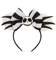 narrenwelt Haarreif Haarreif Jack – Gruseliger Glamour Halloween Kostüm Accessoires Zombie dia de los Muertos Geisterstunde Cosplay