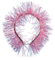 narrenwelt  Haarreif Lametta sortierte Farben  Party Event Motto Party Event Festival Accessoire