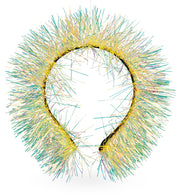 narrenwelt  Haarreif Lametta sortierte Farben  Party Event Motto Party Event Festival Accessoire