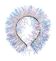 narrenwelt  Haarreif Lametta sortierte Farben  Party Event Motto Party Event Festival Accessoire