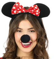 narrenwelt Mausohren Kleine Maus Haarreif Maus Ohren Mäuslein Mäuschen Kleinkind Mädchen Kinderkostüm Kinder-Kostüm Fasching