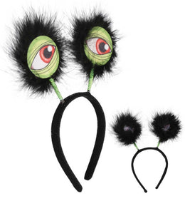 narrenwelt Halloween Alien- & Hexenaugen Haarreif – Dein witziger Grusel-Look Horror  Cosplay