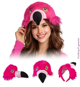 narrenwelt Haarreif Flamingo  rosa  Accessoires N27