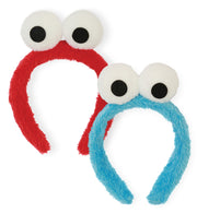 narrenwelt Haarreif Monster Plüschmonster Keksmonster mit Riesenaugen 2 Farben rot oder blau Party Event