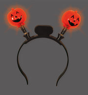 narrenwelt Haarreif Kürbis blinkend Wabbles orange Kürbisgesicht Halloween Motto Party  Event Accessoire