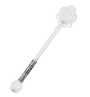 narrenwelt blinkender Leuchtstab mit bunten Blinkmodi (ca. 53 cm) Party Event Fasching