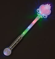 narrenwelt blinkender Leuchtstab mit bunten Blinkmodi (ca. 53 cm) Party Event Fasching