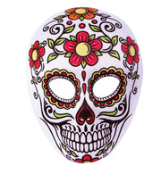 narrenwelt Maske Dia de los Muertos Halbmaske Horror Maske Halloween Party Event