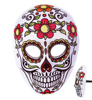 narrenwelt Maske Dia de los Muertos Halbmaske Horror Maske Halloween Party Event