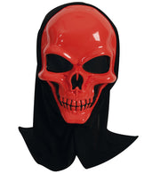 narrenwelt Schädel Skelett mit Haube Maske 2 Farben Halloween Party Event