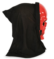 narrenwelt Schädel Skelett mit Haube Maske 2 Farben Halloween Party Event