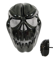 narrenwelt Maske schwarzer Kürbis Horror Kürbismaske Halloween Party Event