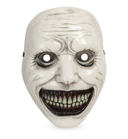 narrenwelt Horrormaske Weiß Horror Maske Halbmaske Horror Halloween Motto Party Event