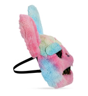 narrenwelt Horrormaske Hase bunt – Horror Maske Halbmaske Halloween Cosplay
