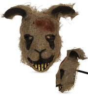 narrenwelt Horror Hasen-Maske im Jutesack-Look Halloween & Horror-Events Halloween Cosplay