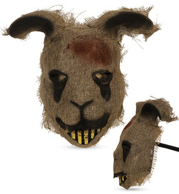 narrenwelt Horror Hasen-Maske im Jutesack-Look Halloween & Horror-Events Halloween Cosplay