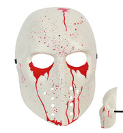 narrenwelt Halbmaske Horror mit Blut  Horror Maske Halloween Party Event