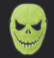 narrenwelt Horrormaske Kürbis nachtleuchtend Glow in the Dark für Halloween Party Event