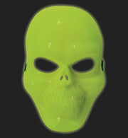 narrenwelt Schädelmaske  Maske nachtleuchtend GID Glow in the Dark Horrormaske Halloween