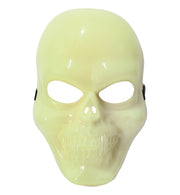 narrenwelt Schädelmaske  Maske nachtleuchtend GID Glow in the Dark Horrormaske Halloween