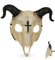 narrenwelt  Maske Ziege Ziegenschädel Halloween Motto Party Event