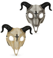 narrenwelt  Maske Ziege Ziegenschädel Halloween Motto Party Event