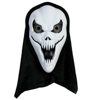 narrenwelt Maske mit Haube Horrormaske Halloween Cosplay N27