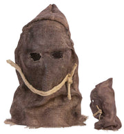 narrenwelt Maske Jute Sack mit Seil außgewöhnliche Horrormaske Halloween Cosplay N27