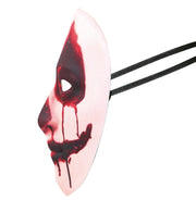 narrenwelt Maske  Horrormaske pink Gruselige Horror-Clown Maske – Perfekt für Halloween & Horror-Deko Cosplay