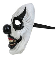 narrenwelt Horror Clown Halbmaske Horrorclown – Unheimlicher Blickfang Gruseliges Accessoire Horror Maske Halloween Motto Party Event