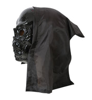 narrenwelt Schädel mit Haube Maske 2 Farben Halloween Party Event