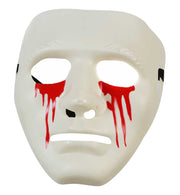 narrenwelt Halbmaske Bloody Tears Horror Maske Halloween Party Event