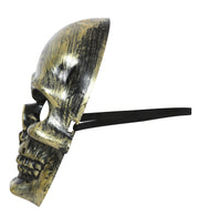 narrenwelt Horror Schädelmaske schwarz/gold Maske Halloween Party Event